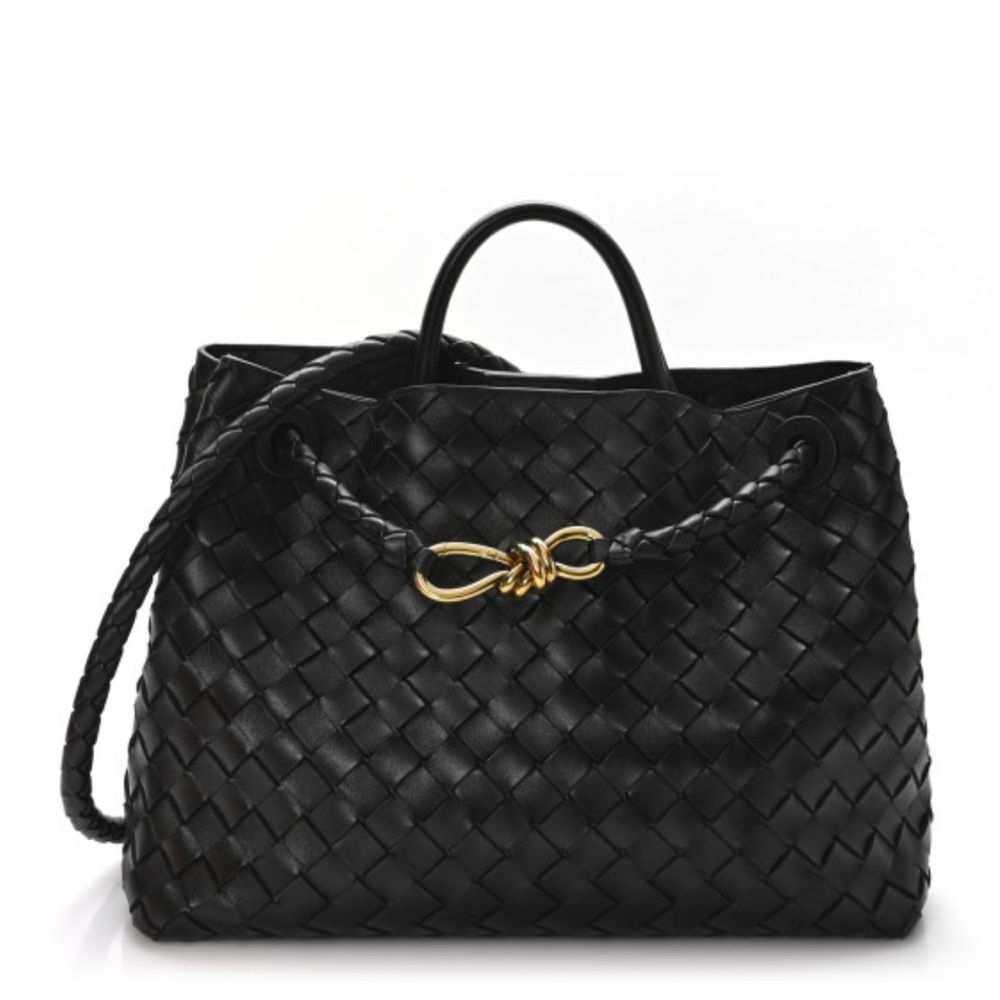 SOLD- Bottega Veneta Medium Black Andiamo